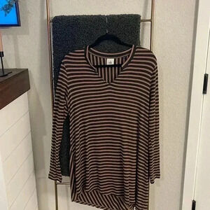 Cabi Striped Tunic Top